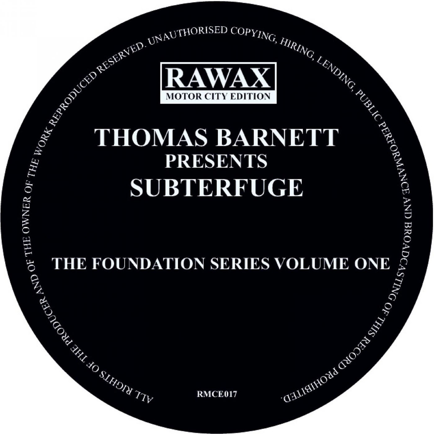 Thomas Barnett - The Foundation Series Volume One [RMCE017]